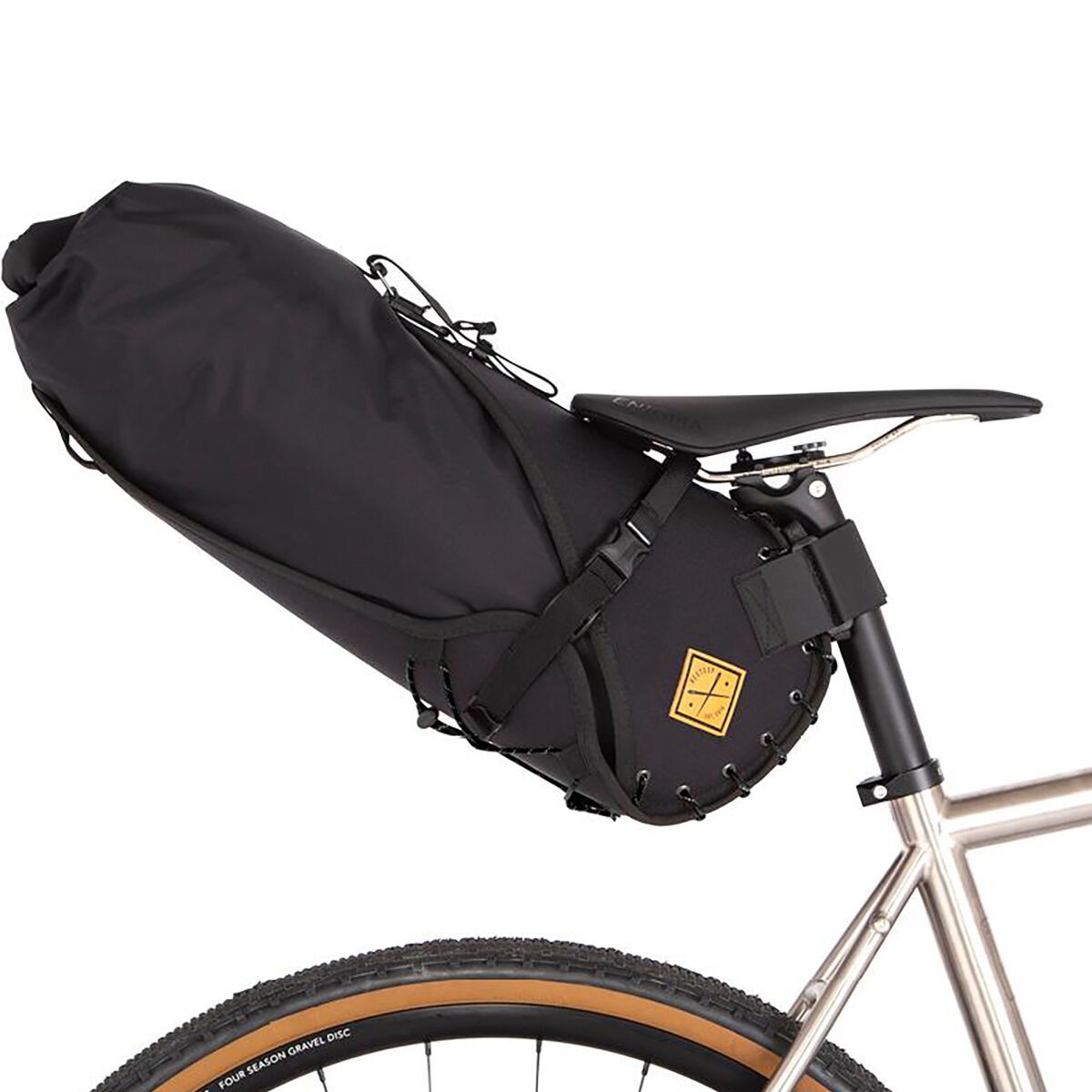 Image of Restrap Saddle Bag Black/Black, 14 Liter
