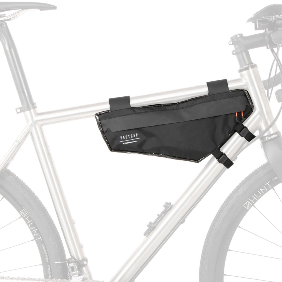 Image of Restrap Race Frame Bag Black, Small (3L)