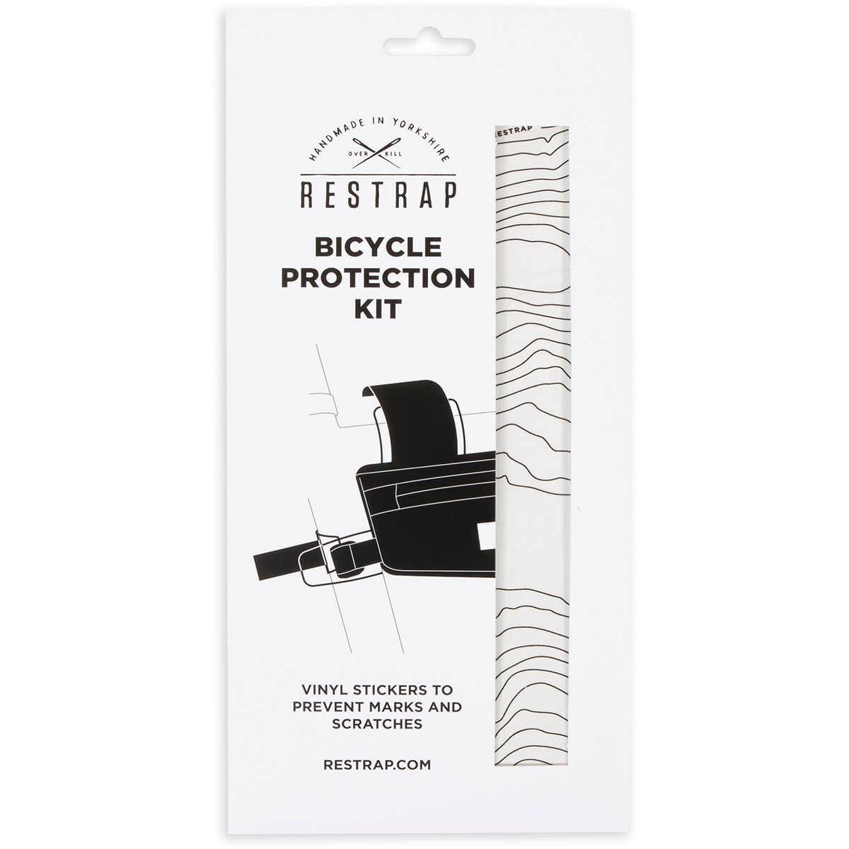 Image of Restrap Bicycle Protection Kit Black, One Size