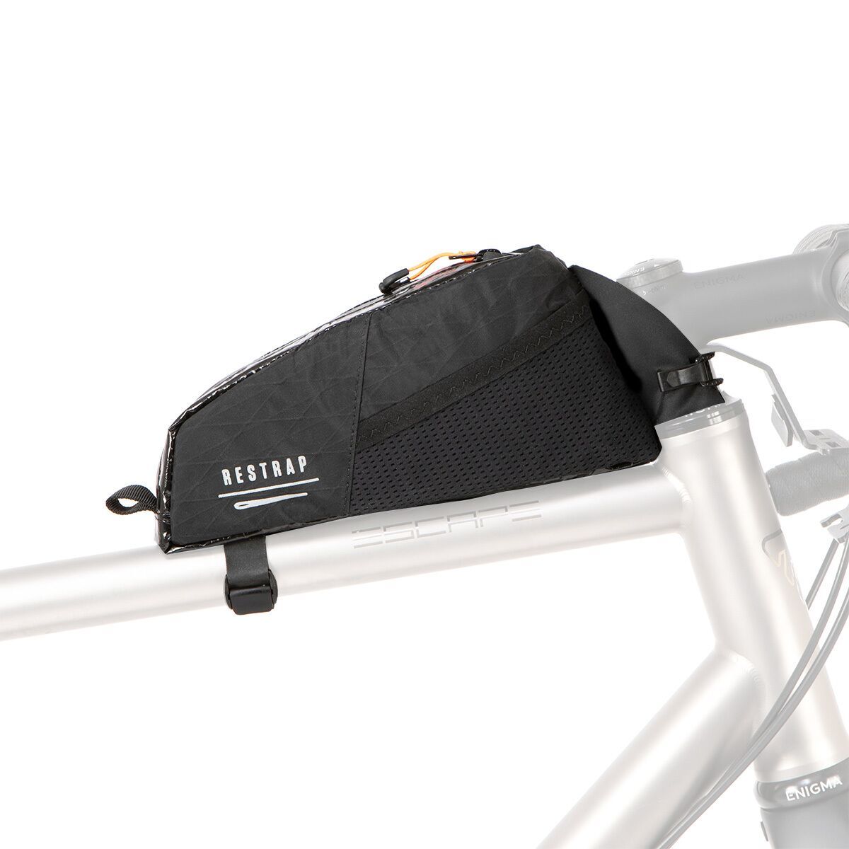 Image of Restrap Race Top Tube Bag - Short Black, Short
