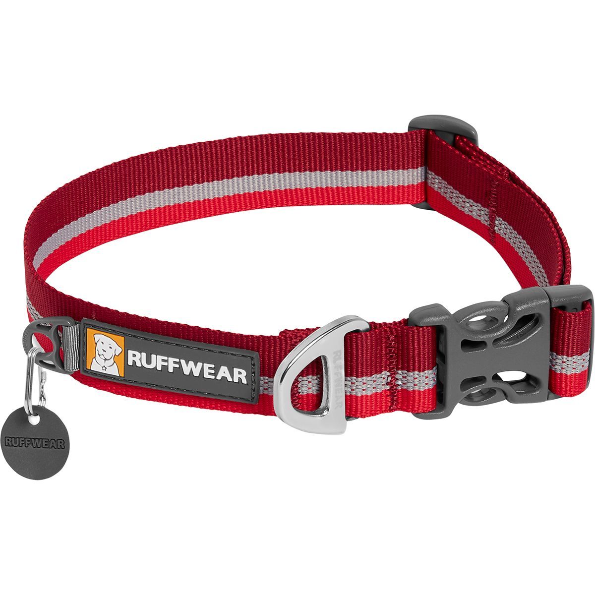 Ruffwear Crag Dog Collar Cindercone Red, 20-26in