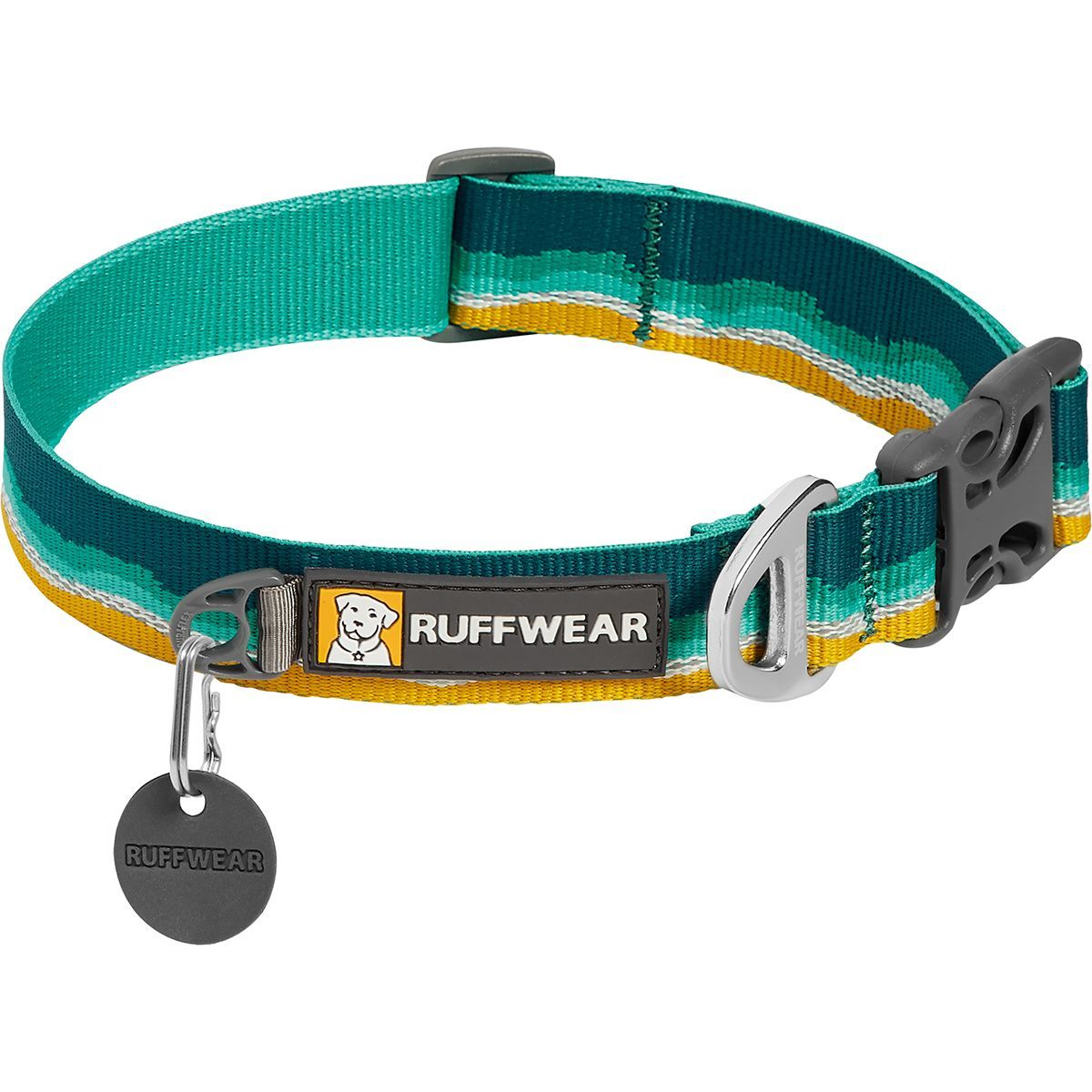 Ruffwear Crag Dog Collar Seafoam, 11-14in