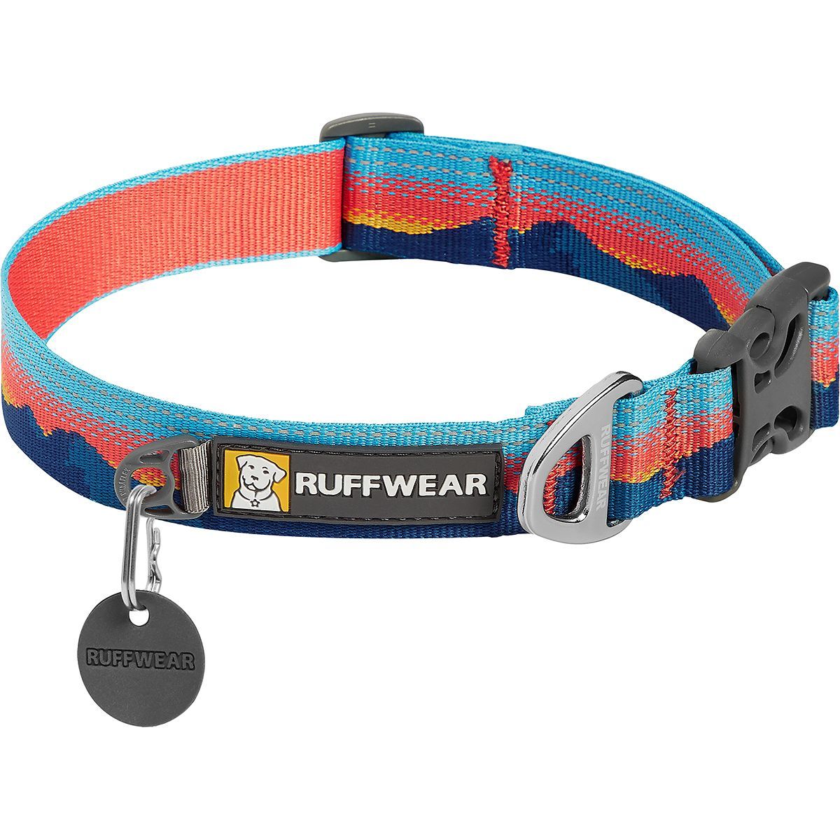Ruffwear Crag Dog Collar Sunset, 11-14in