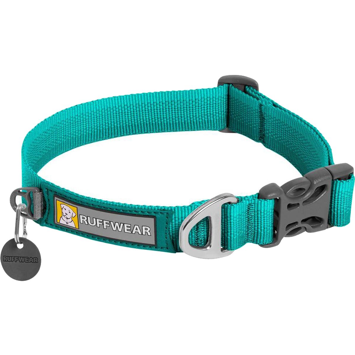 Image of Ruffwear Front Range Dog Collar Aurora Teal, 14in-20in