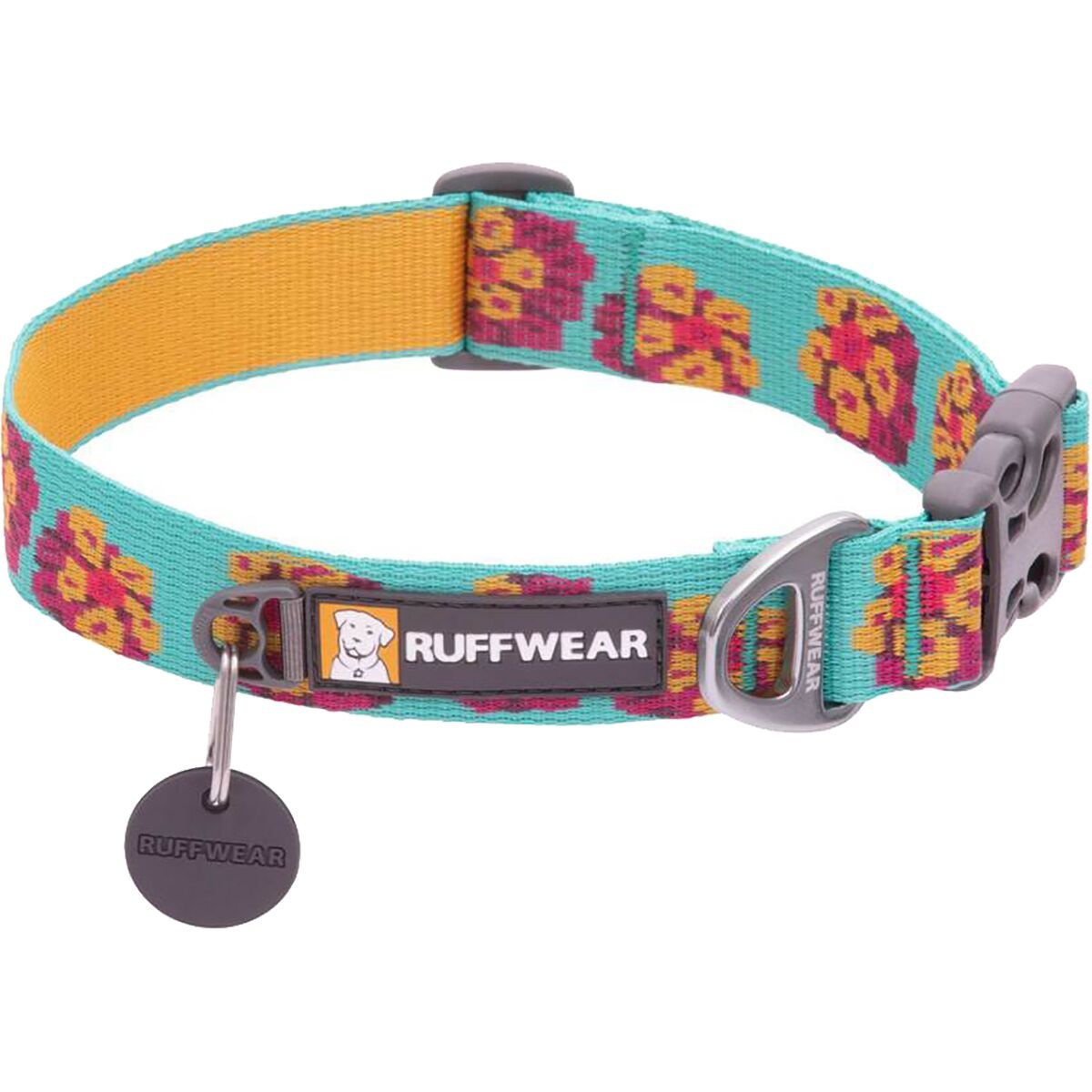 Ruffwear Flat Out Collar Spring Burst, 20in-26in