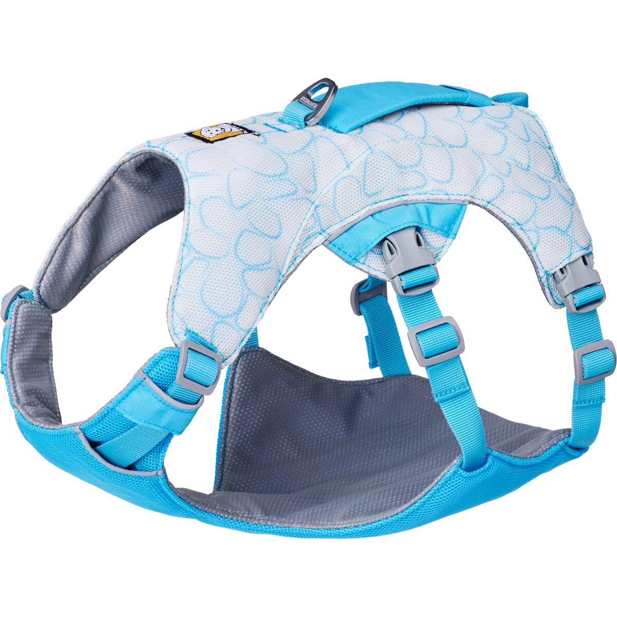 Image of Ruffwear Swamp Cooler Harness Biolumin Blue, L/XL