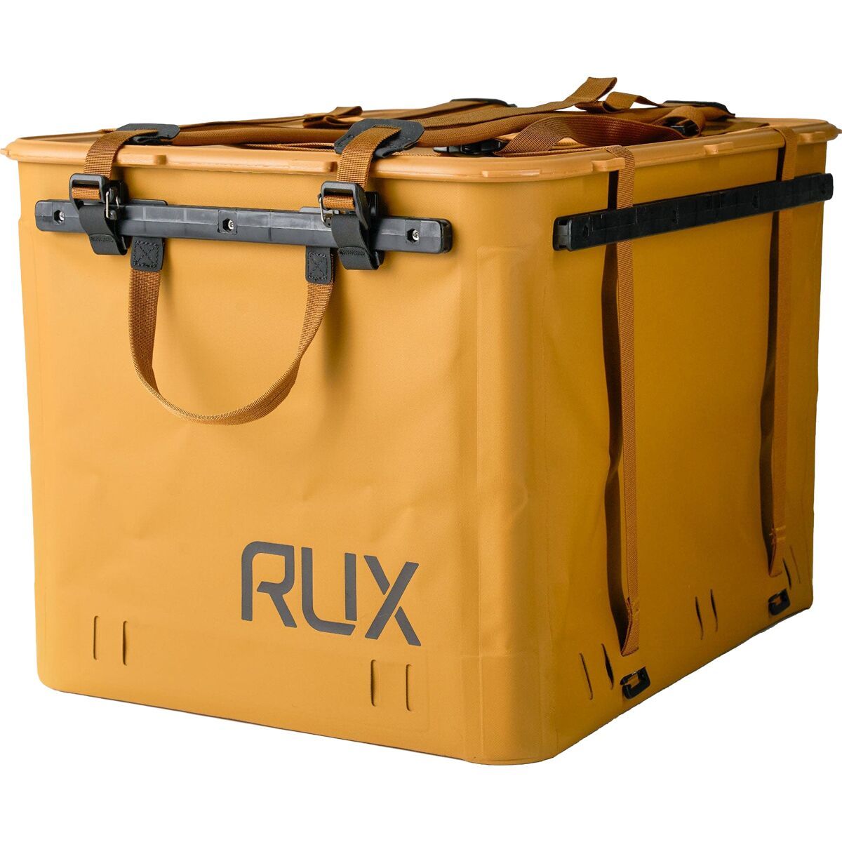 Image of Rux 70L Gear Tote with Press Sealed Lid Bronze, One Size