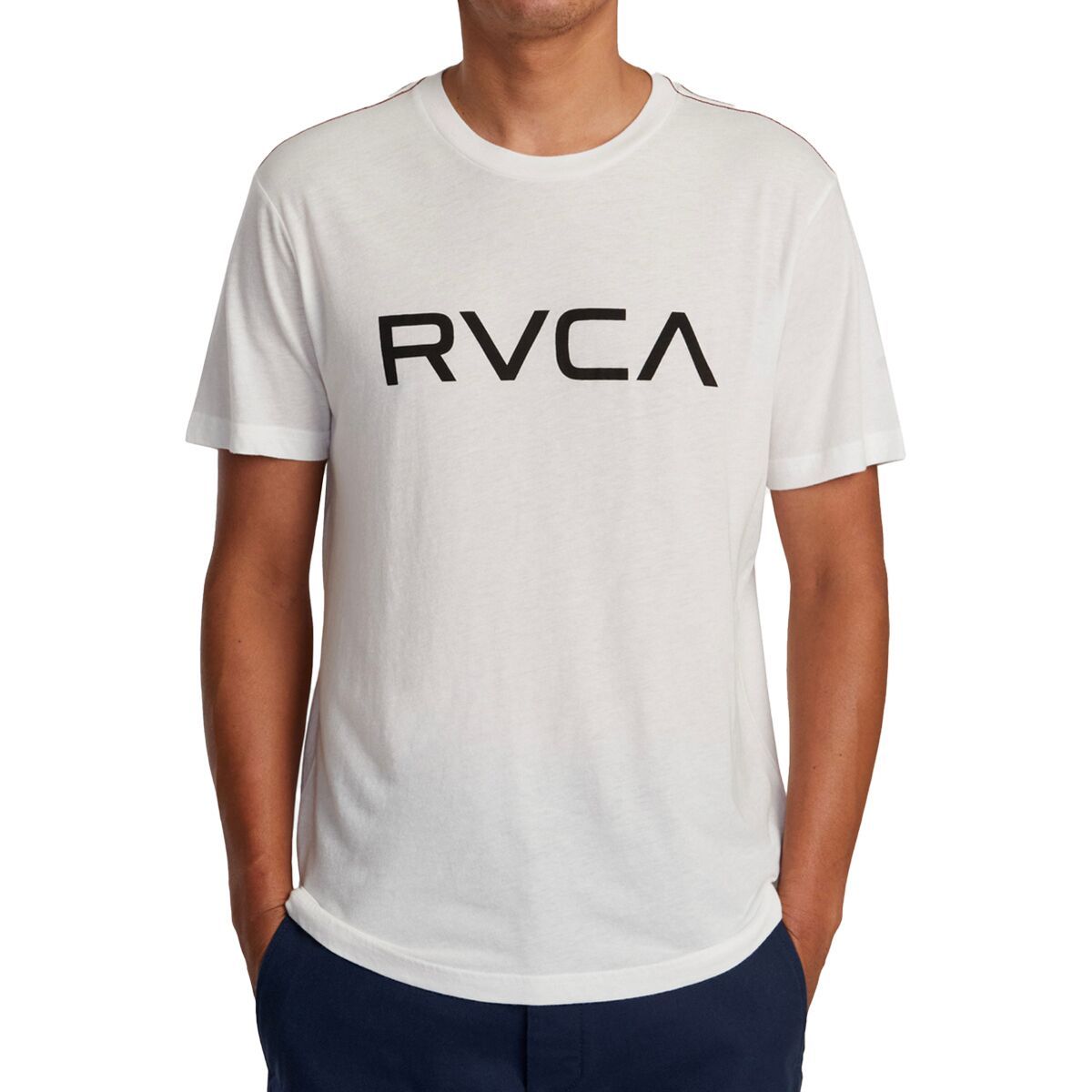 Image of RVCA Big RVCA T-Shirt - Men's Antique White, M
