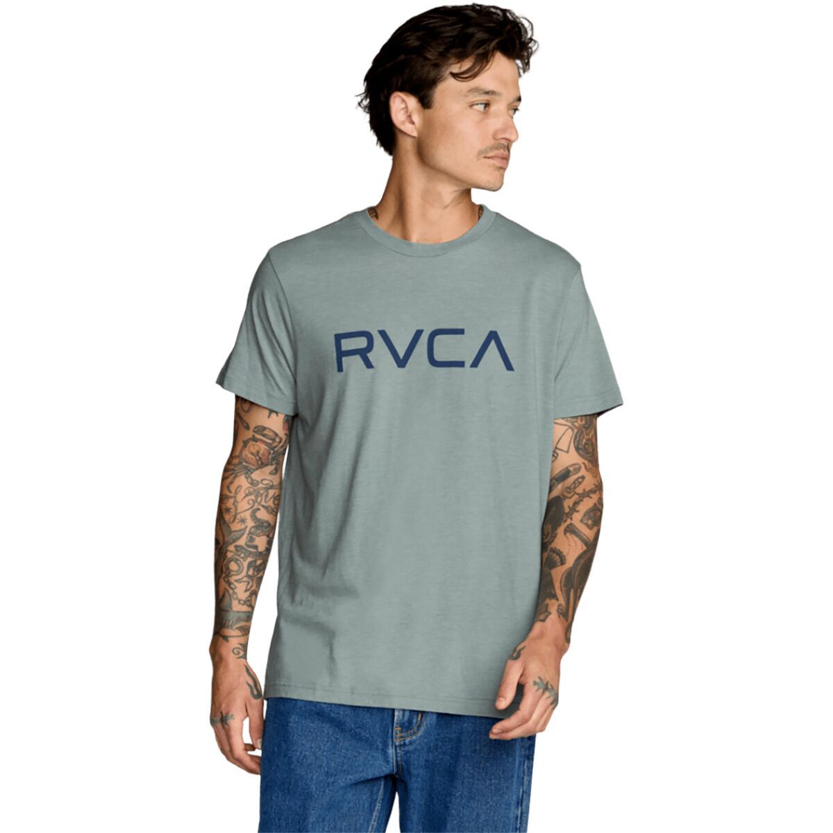 Image of RVCA Big RVCA T-Shirt - Men's Lead, L