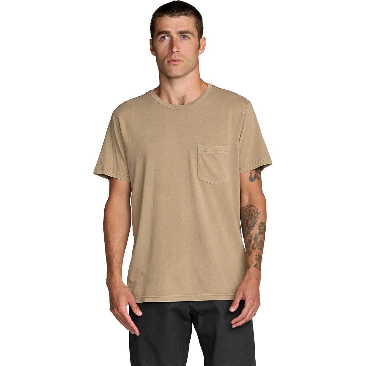 Image of RVCA PTC 2 Pigment T-Shirt - Men's Coyote, XXL