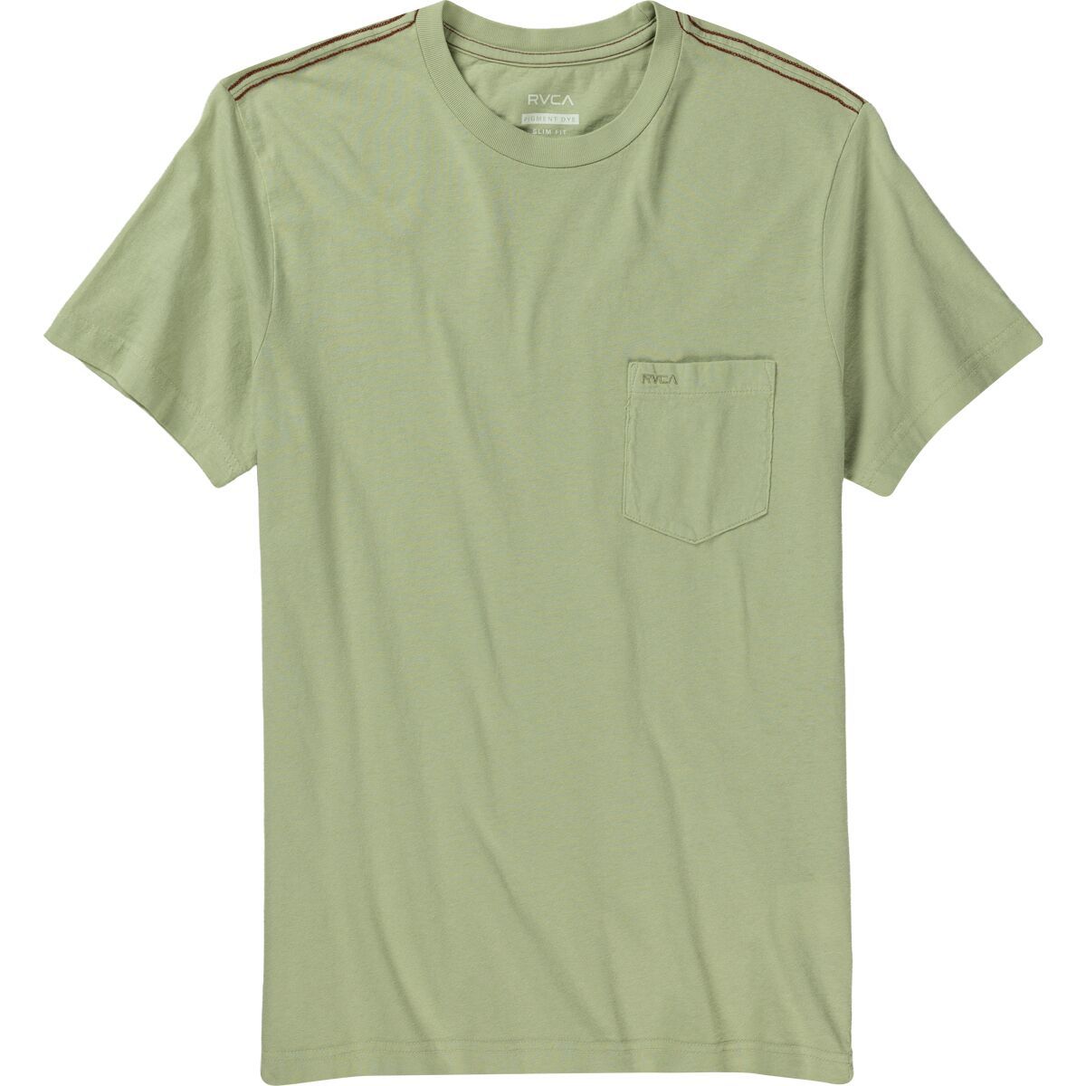 Image of RVCA PTC 2 Pigment T-Shirt - Men's Light Olive, M