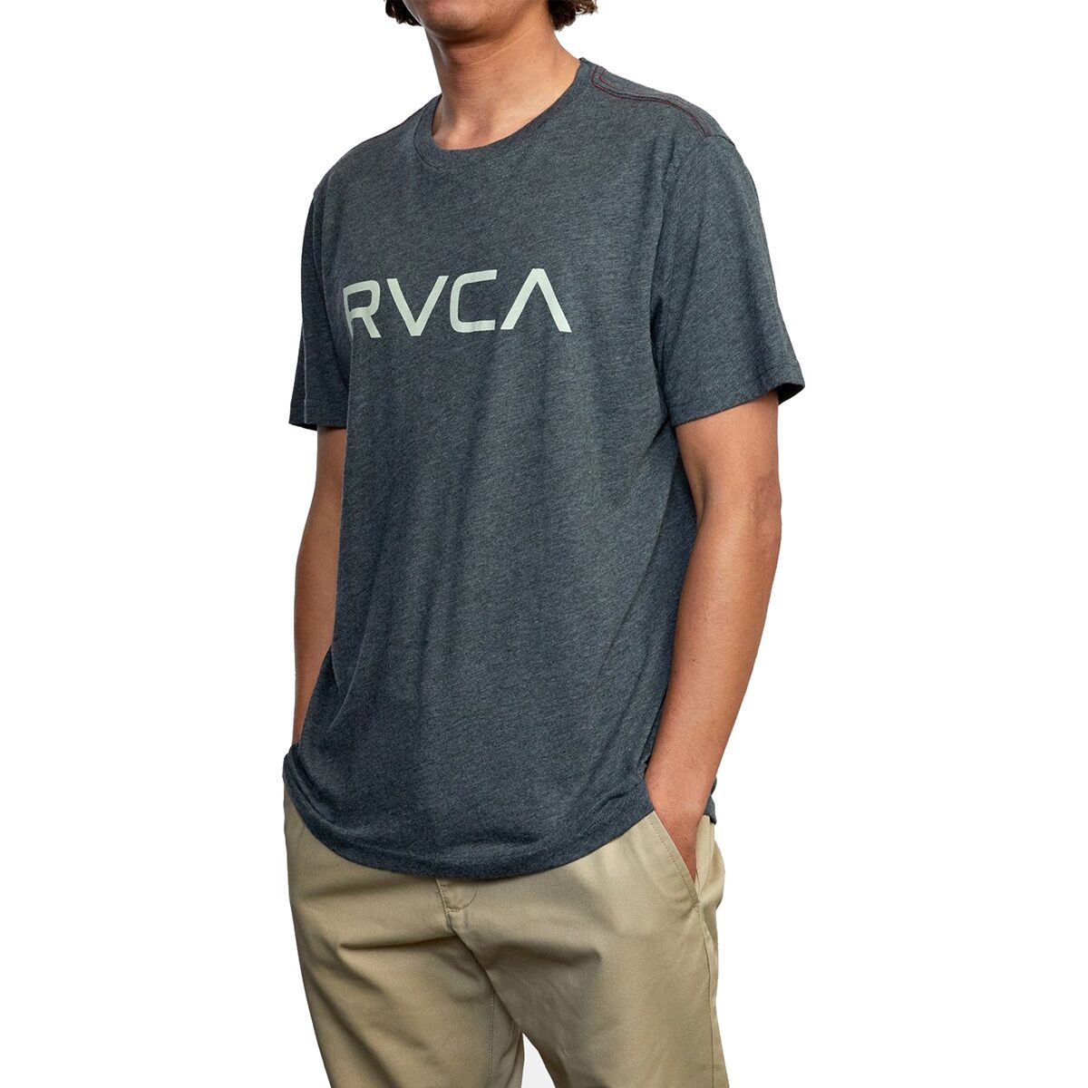 RVCA Clothing Brand Mens LARGE T-Shirt Tee Logo Skateboard Snowboard Surf  MMA
