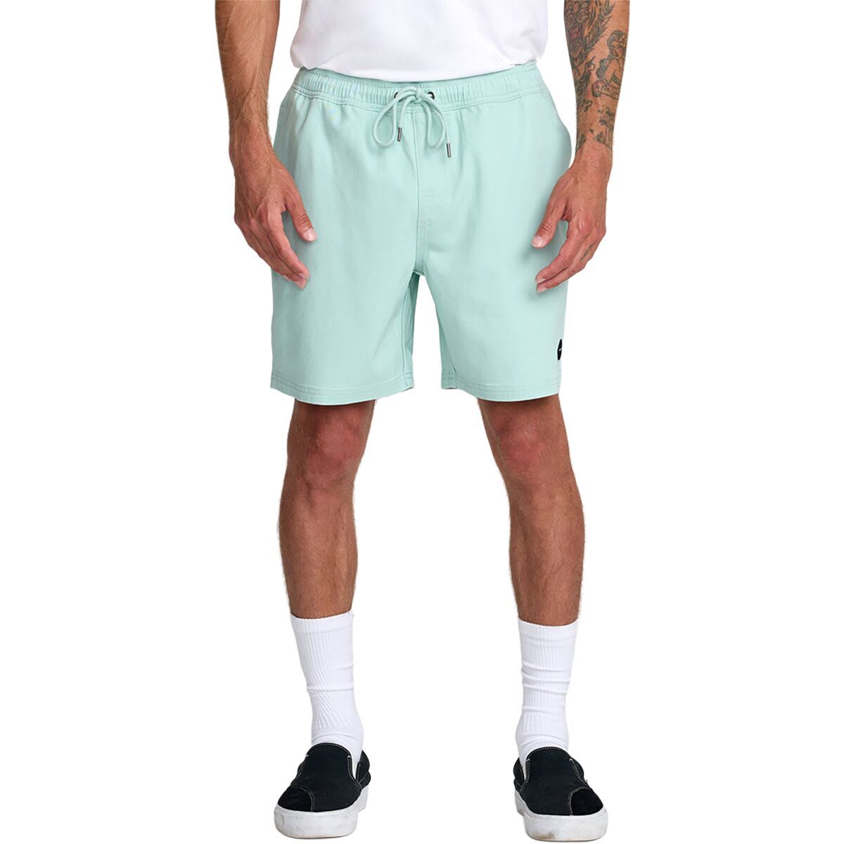 Image of RVCA Escape Elastic Short - Men's Blue Haze, L