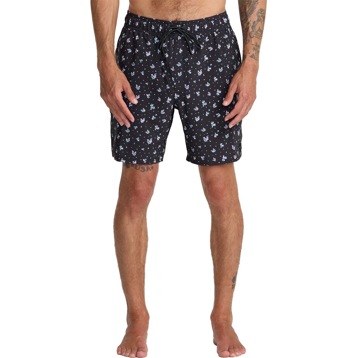 Image of RVCA VA Elastic Short - Men's Pirate Black, L