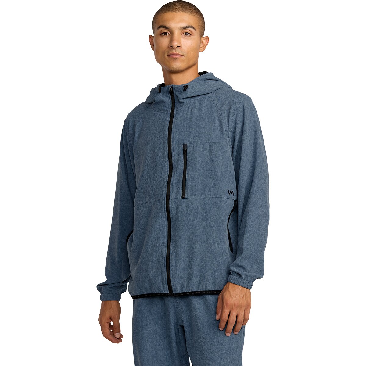 Image of RVCA Yogger II Jacket - Men's Vintage Navy Heather, M