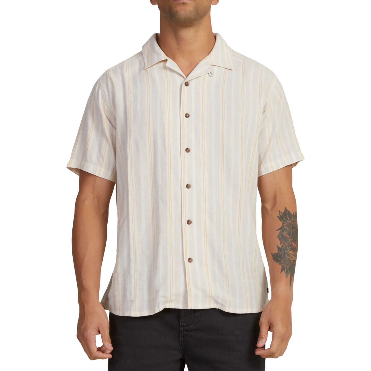 Beat Stripe Short-Sleeve Shirt - Men