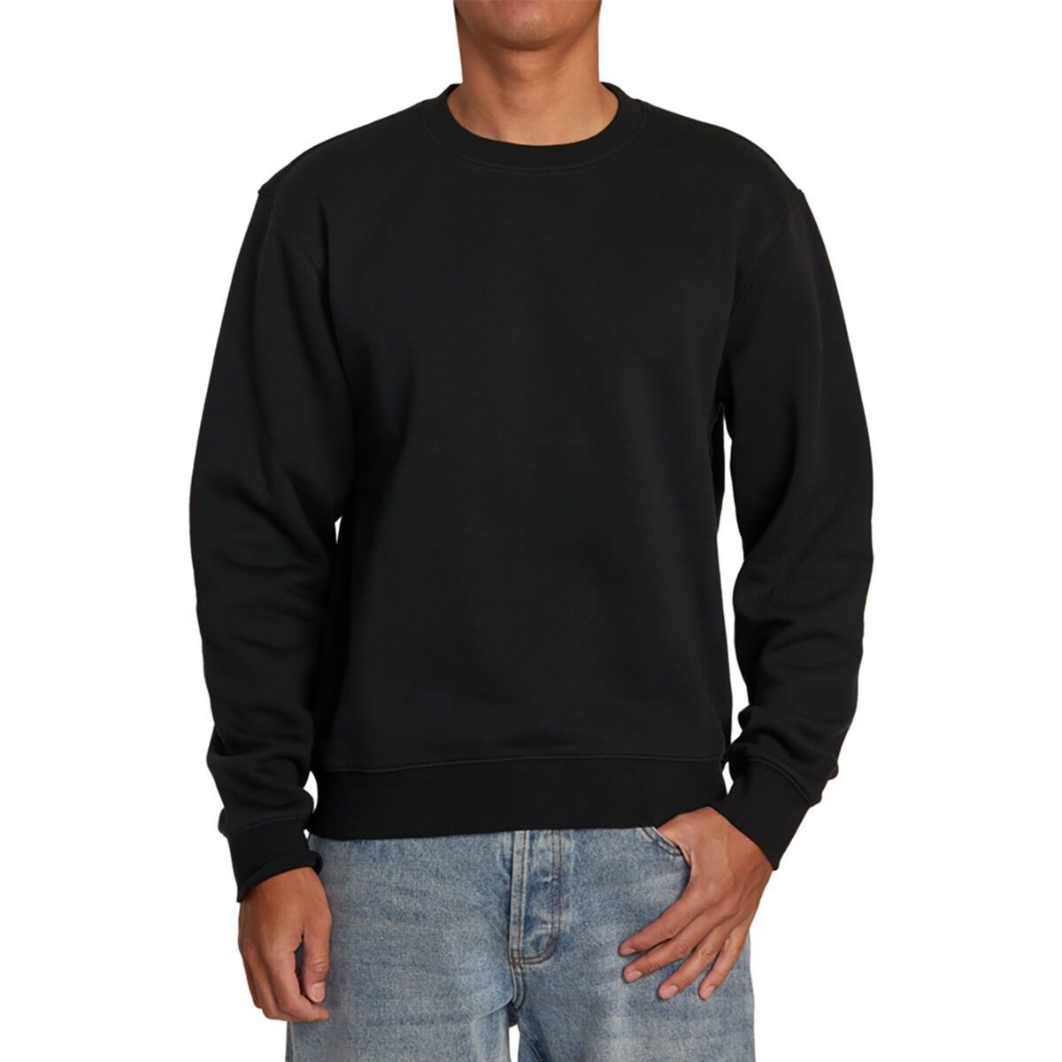RVCA Dayshift Crew Sweatshirt - Men's Rvca Black, S