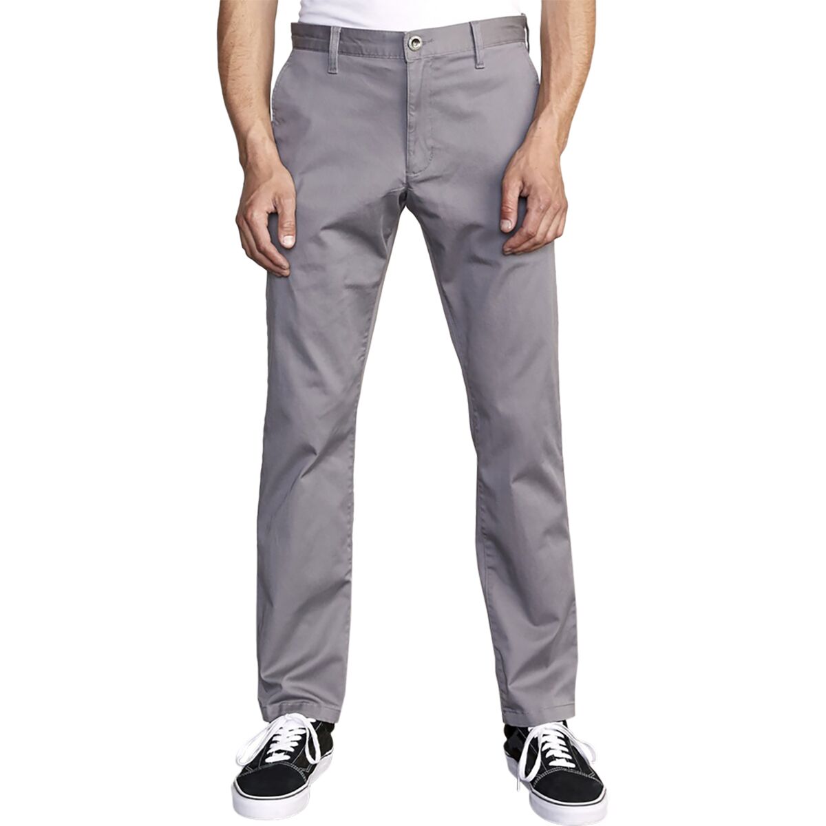 Image of RVCA The Weekend Stretch Pant - Men's Smoke, 30