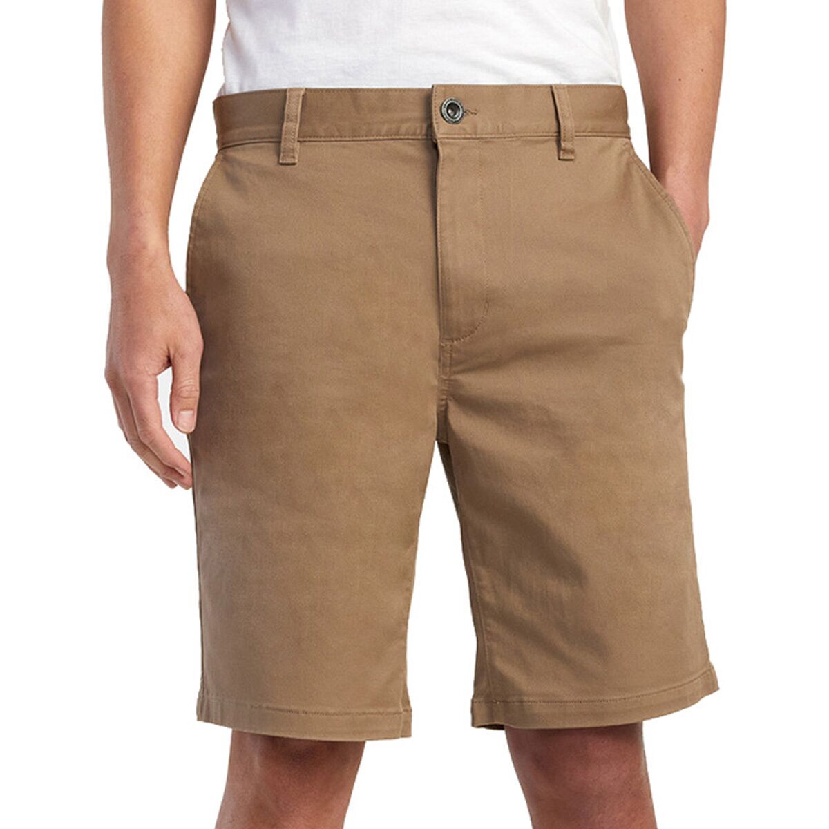 Image of RVCA Weekend Stretch Short - Men's Dark Khaki, 32