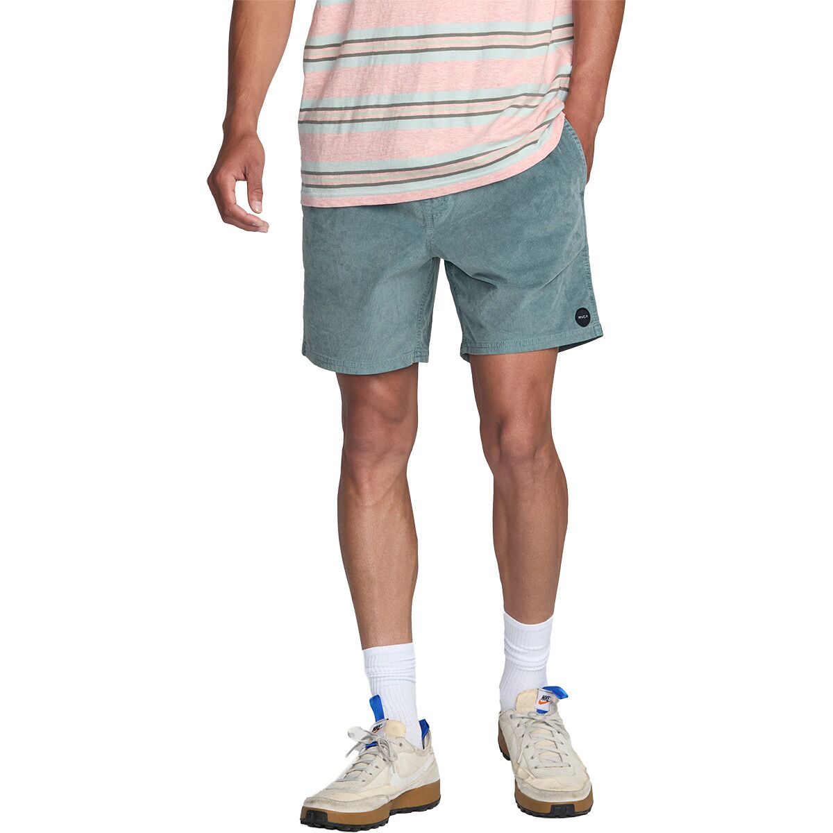 Image of RVCA Escape Elastic Cord Short II - Men's Lead, M