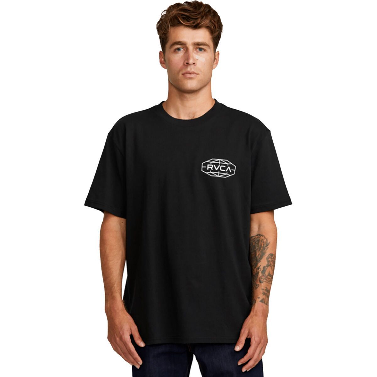 RVCA Global Hex Short-Sleeve T-Shirt - Men's Black, XL
