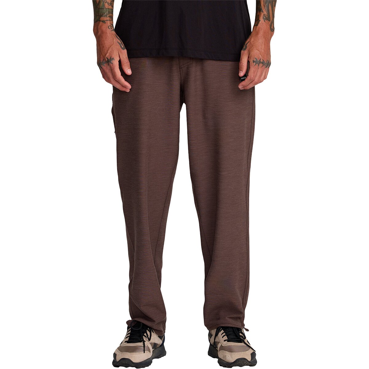 Image of RVCA Yogger Ascend Hybrid Pant - Men's Mocha, M