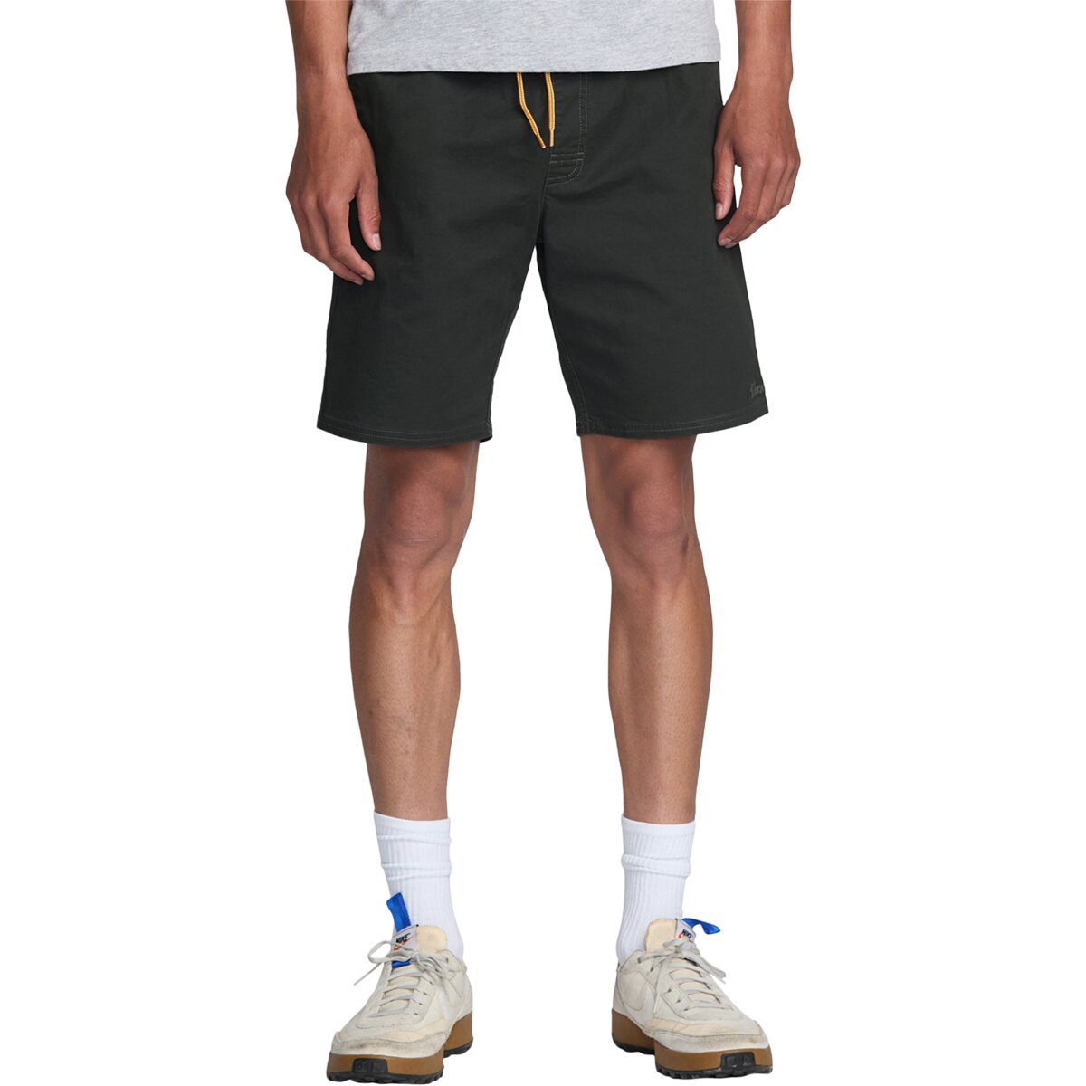 Image of RVCA Weekend 2 Elastic 19in Short - Men's Pirate Black, XXL