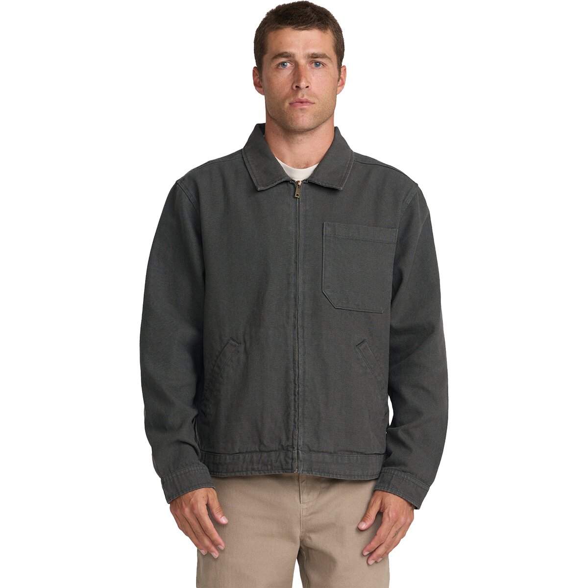 Image of RVCA Dayshift 2 Jacket - Men's Washed Black, XXL