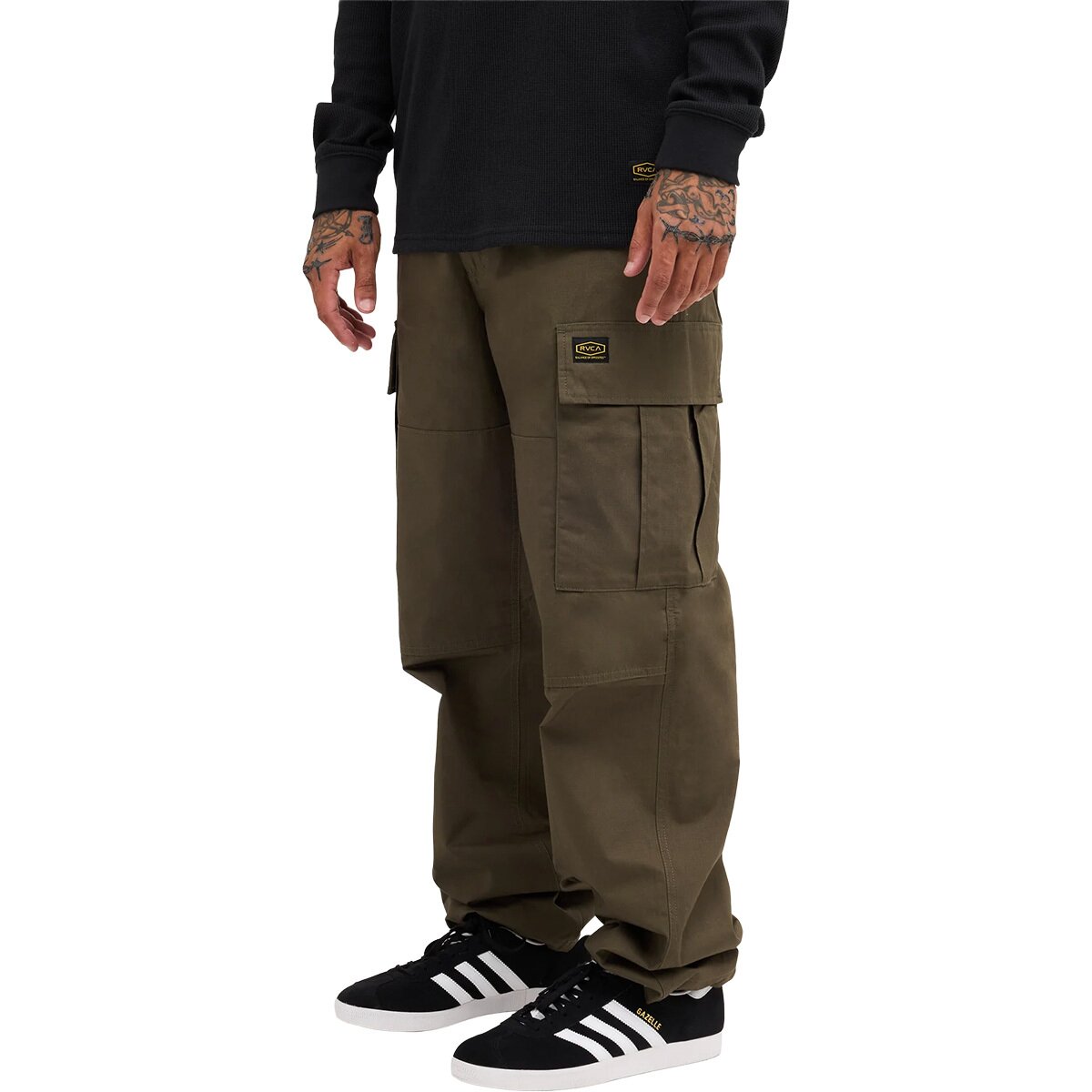 Image of RVCA Dayshift Cargo Pant - Men's Fatigue, 34