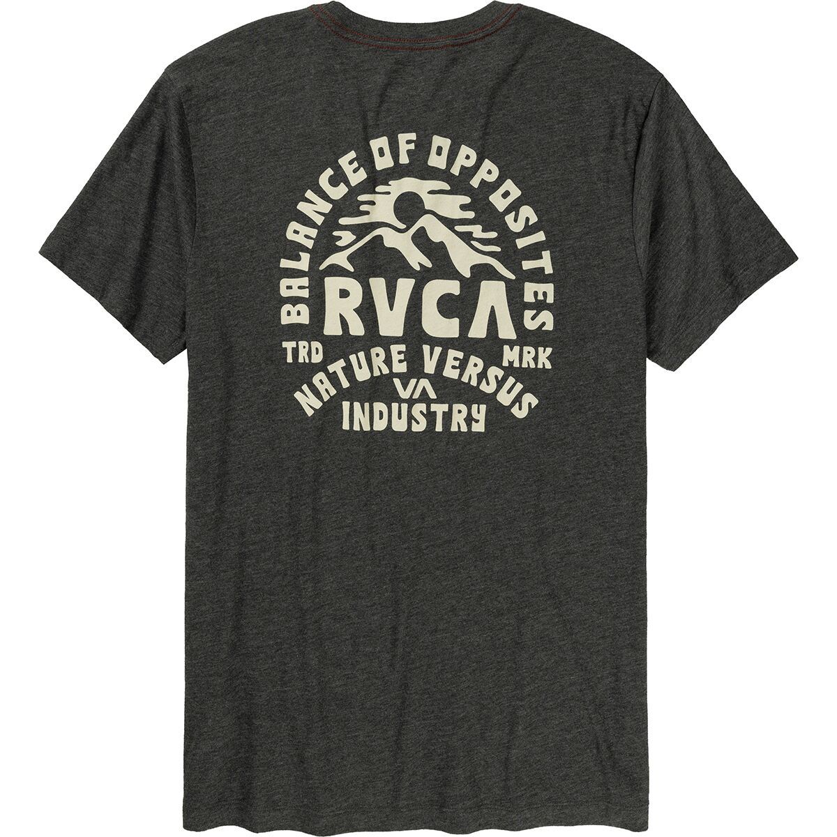 Image of RVCA Ridge Short-Sleeve Shirt - Men's Black, XXL