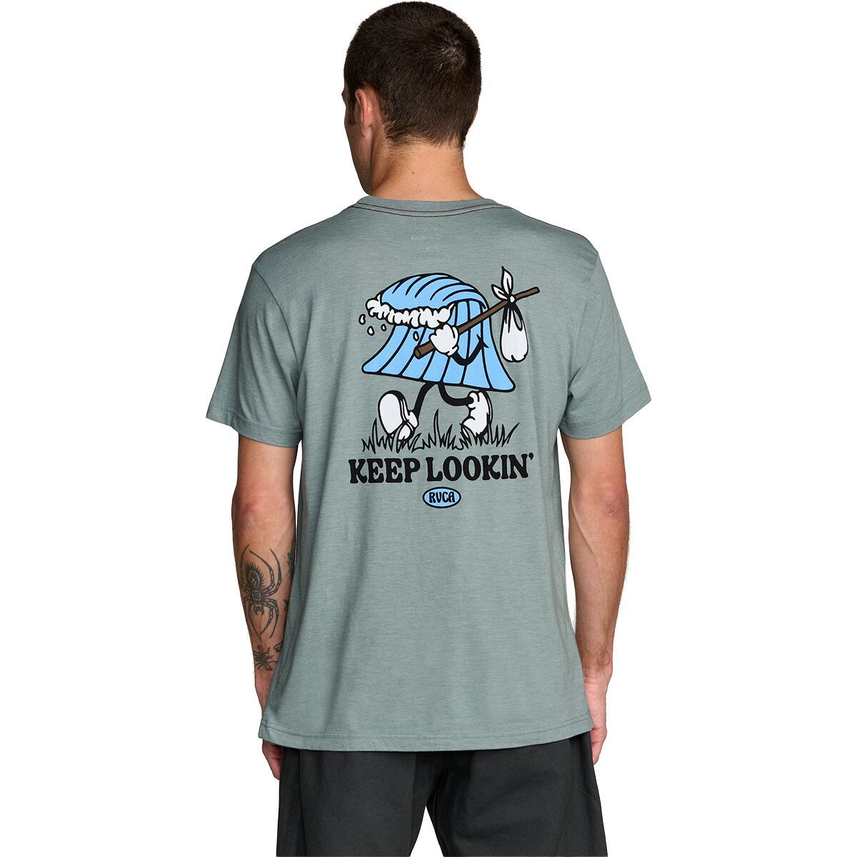 Image of RVCA Keep Looking Shirt - Men's Lead, L