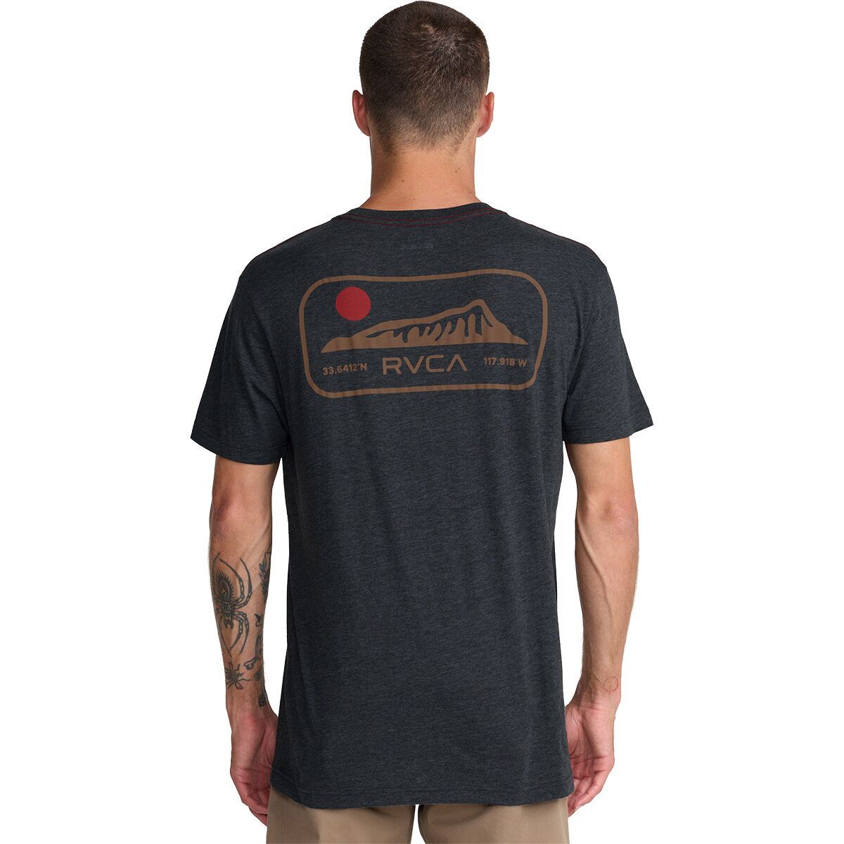 Image of RVCA Island Time T-Shirt - Men's Black, XL