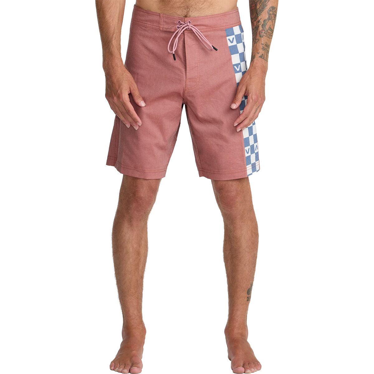 Image of RVCA Trax 18in Swim Trunk - Men's Rust, 38