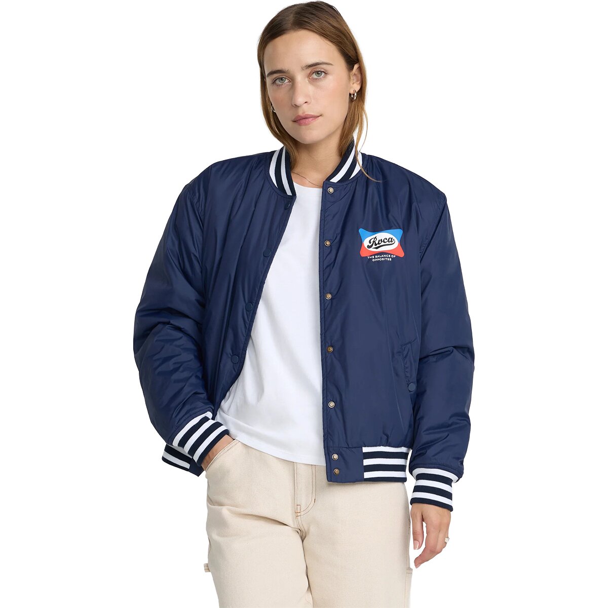 Image of RVCA El Dorado Managers Jacket - Women's Navy, S
