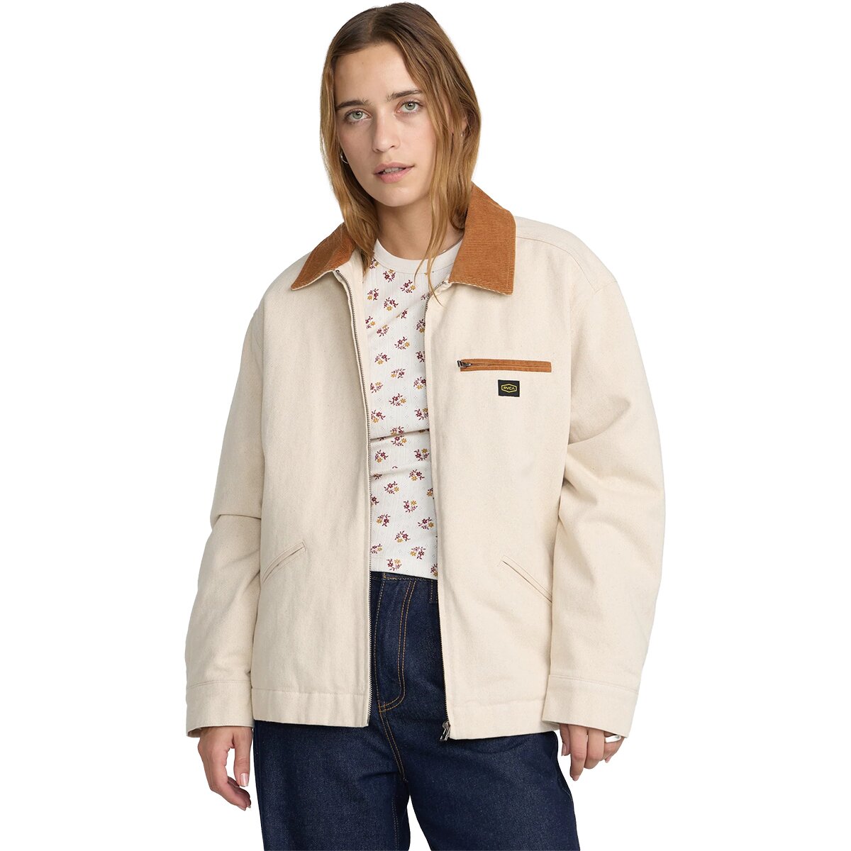 Image of RVCA Michigan Mechanics Jacket - Women's Natural, XS