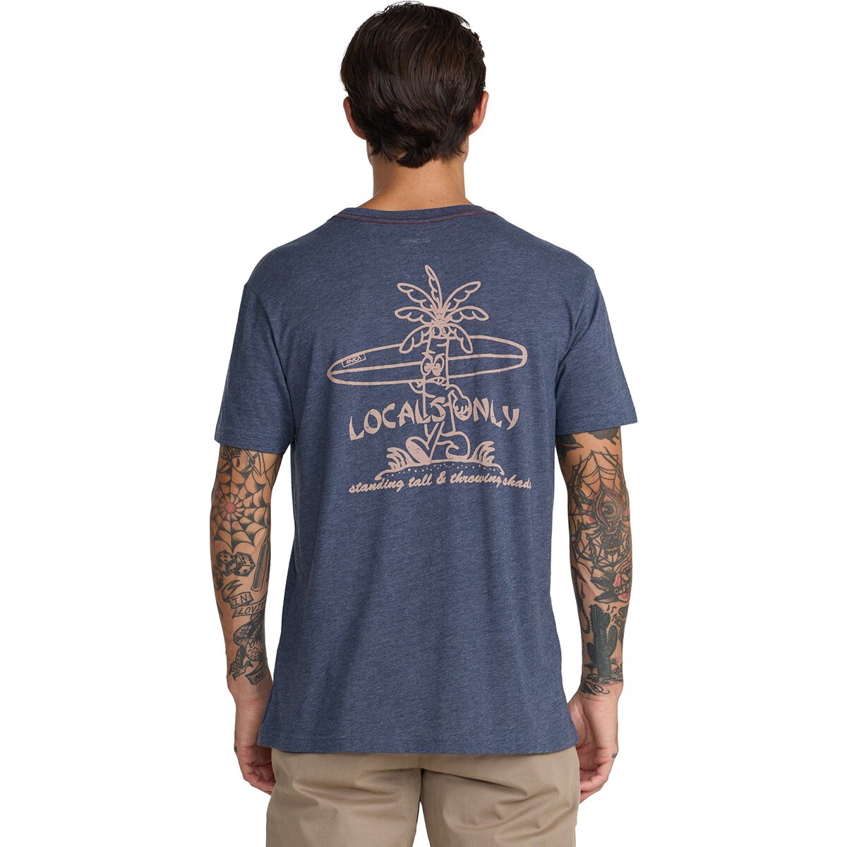 Image of RVCA Mad Local Shirt - Men's Moody Blue, L