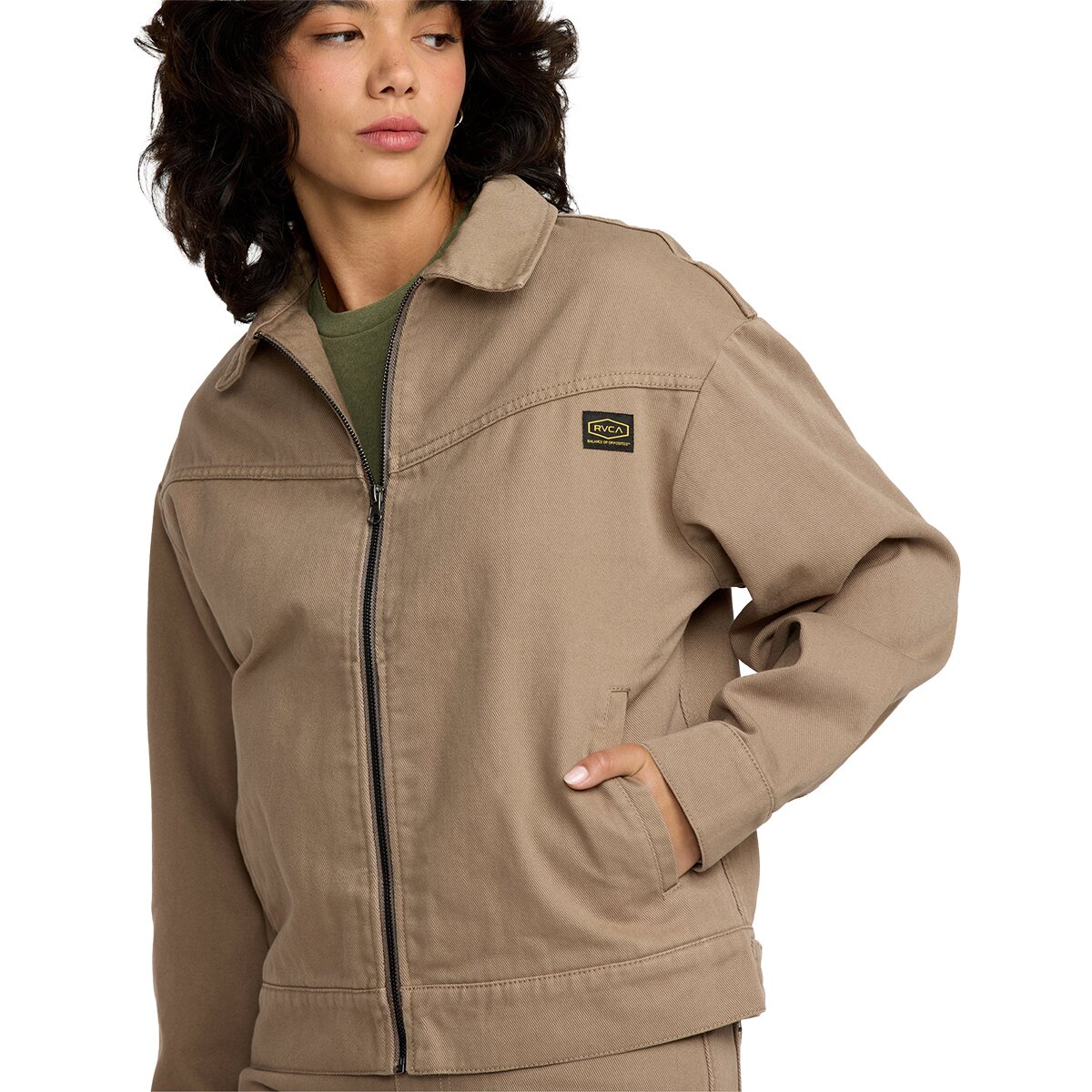Image of RVCA Dayshift Jacket II - Women's Desert Taupe, S