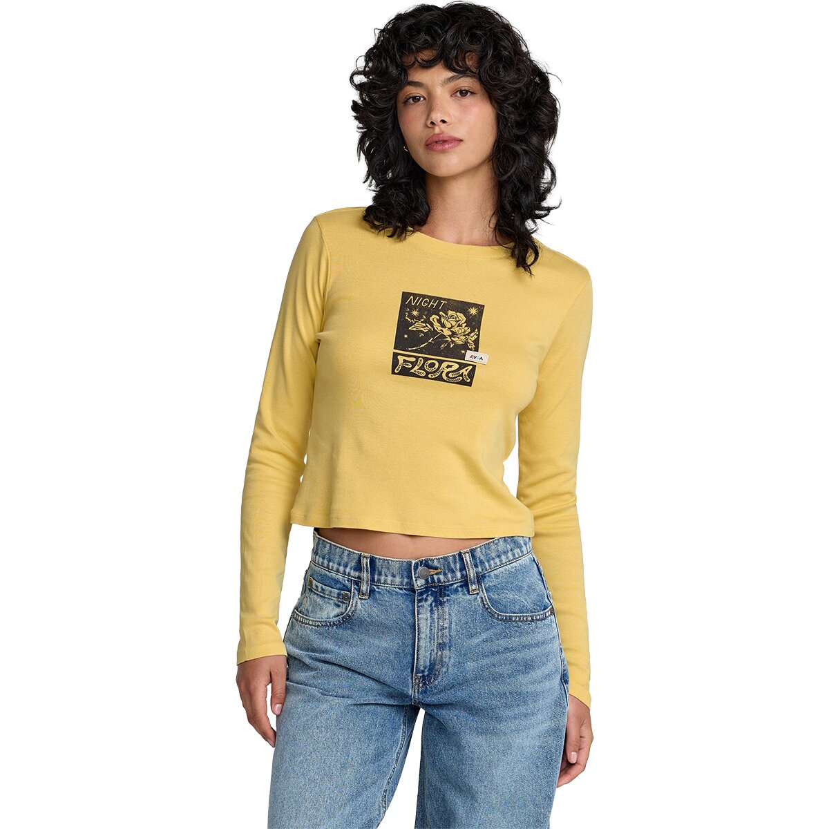 RVCA RVCA Mel G Long-Sleeve Top - Women's Pale Mauve, XS