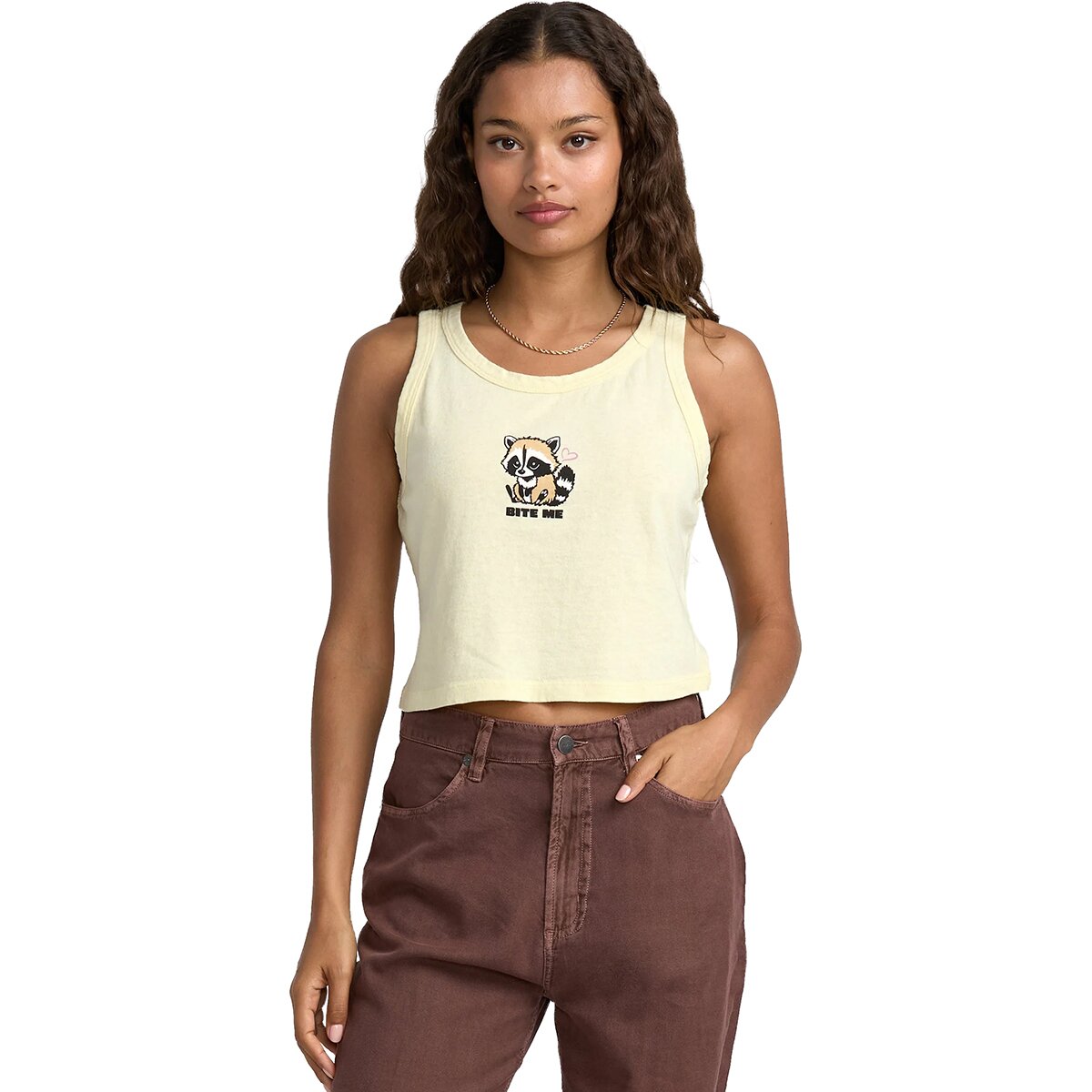 Image of RVCA Flow Tank Top - Women's Sunrise, L