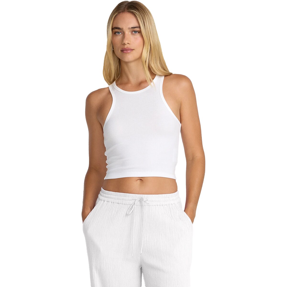 Image of RVCA Roma Tank Top - Women's Whisper White, M