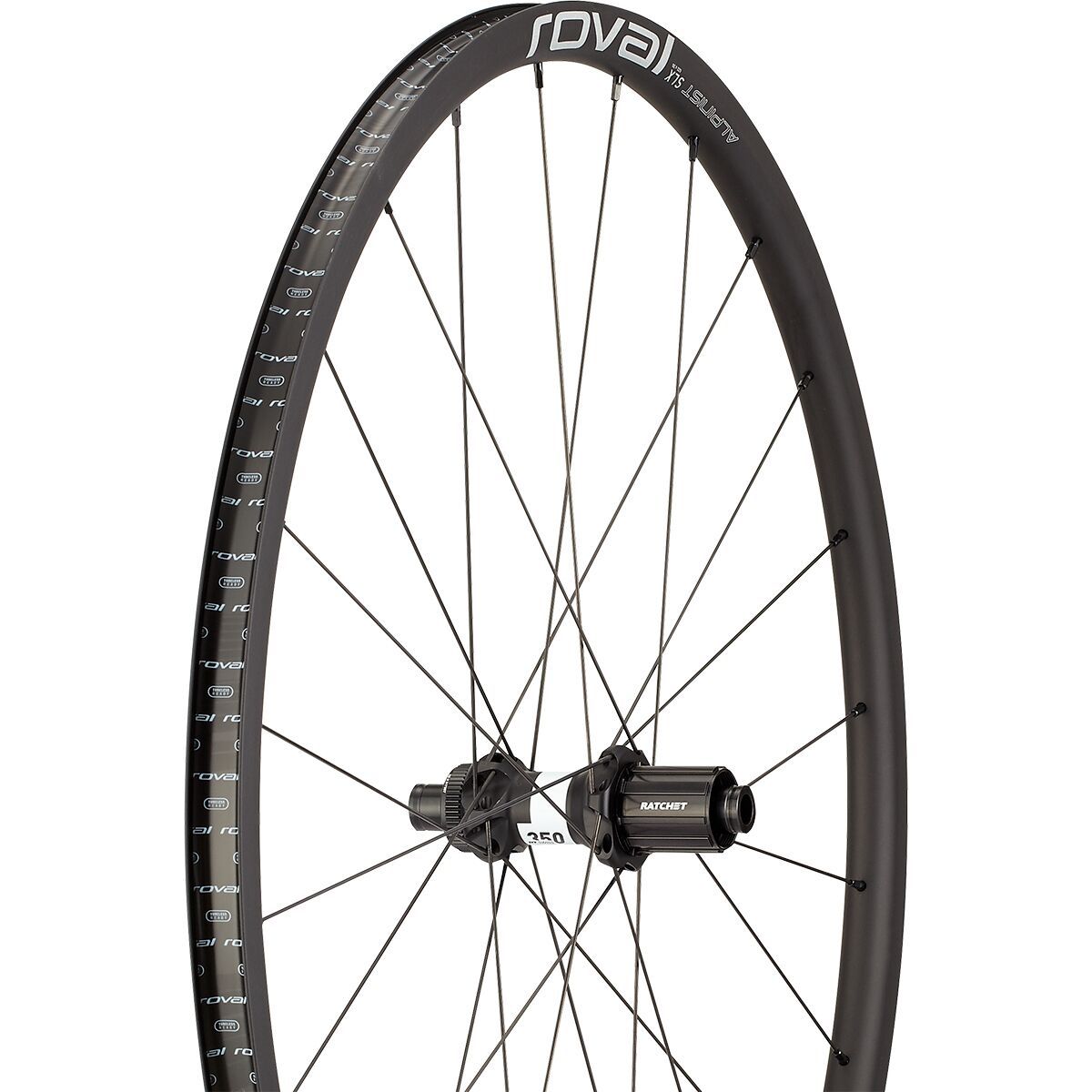 Image of Roval Alpinist SLX 700c Disc Wheel Black/Charcoal, Rear HG
