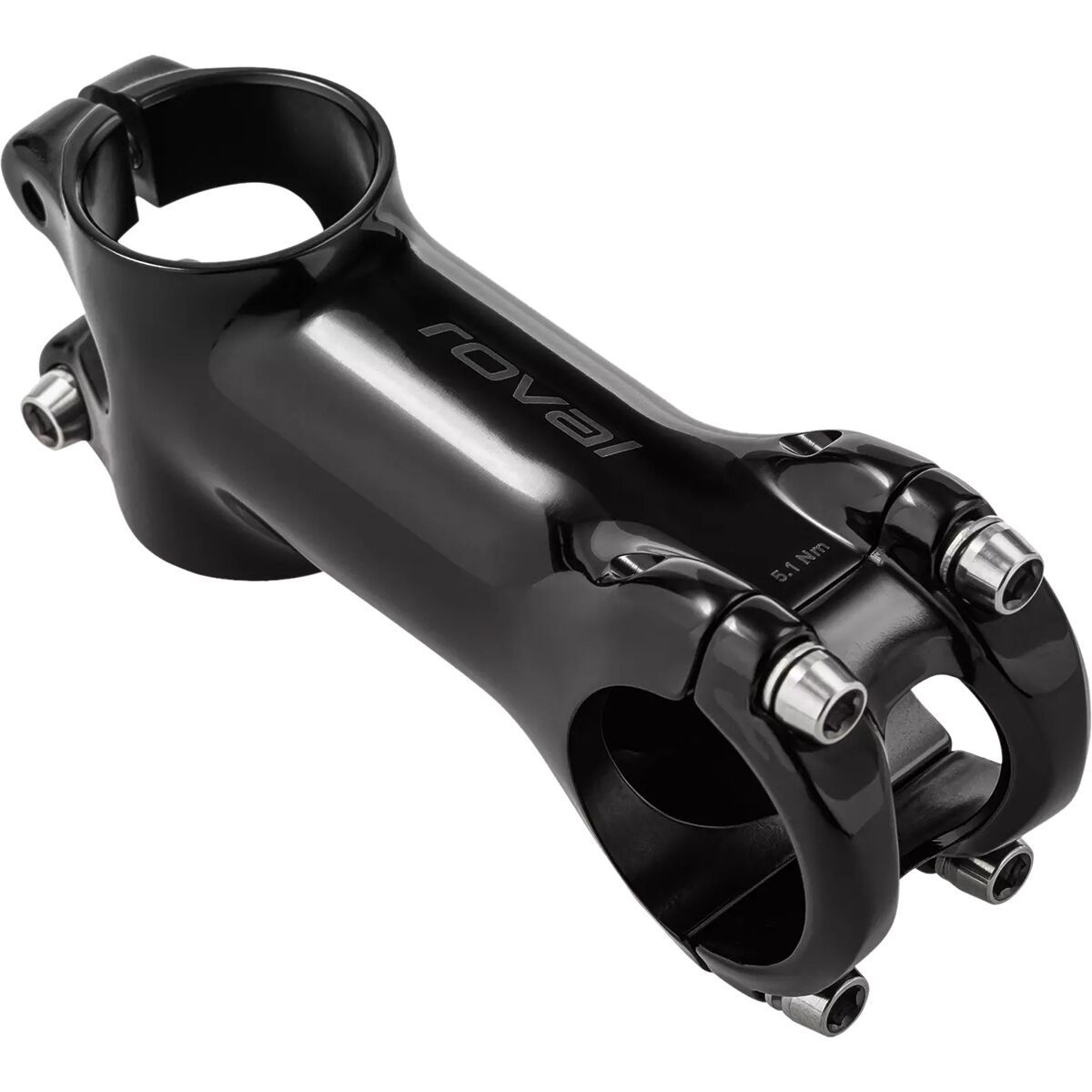 Image of Roval Alpinist Stem Black, 100mm, 17 Degree
