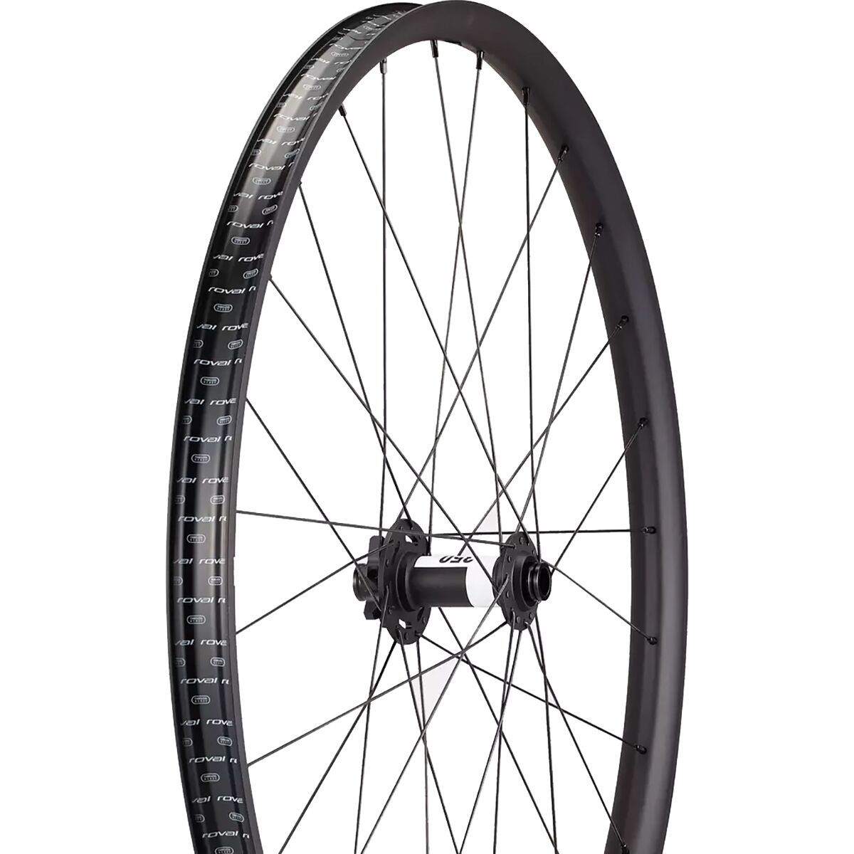 Image of Roval Traverse Alloy 350 Wheel - 29in Black, Front, 6-Bolt