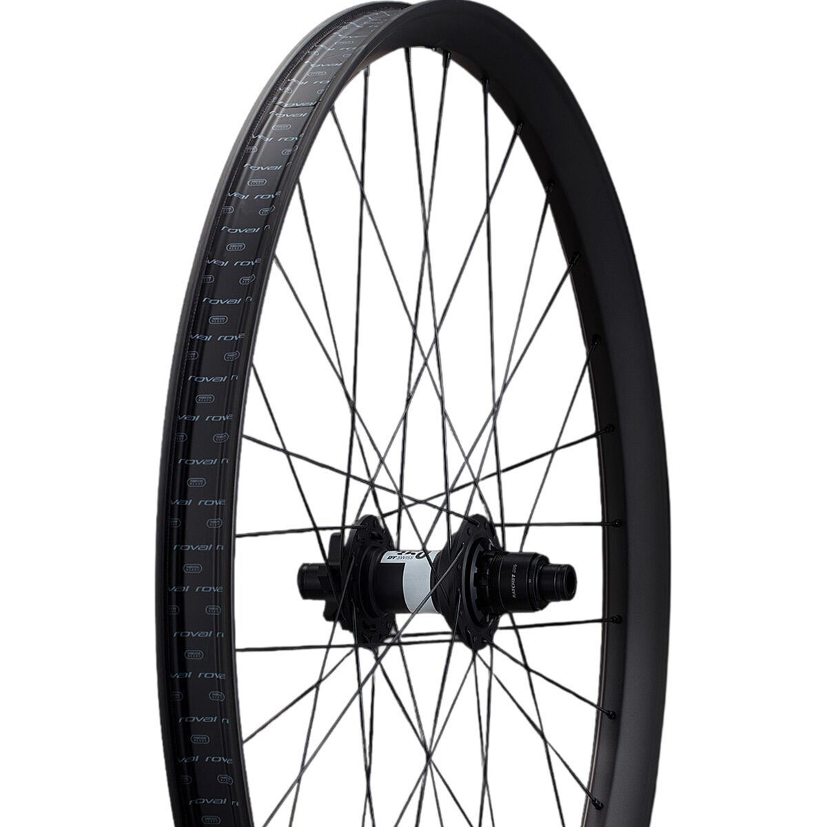 Image of Roval Traverse HD DT350 6B 27.5in Carbon Boost Wheel Carbon/Satin Black, 32h, Rear, XD