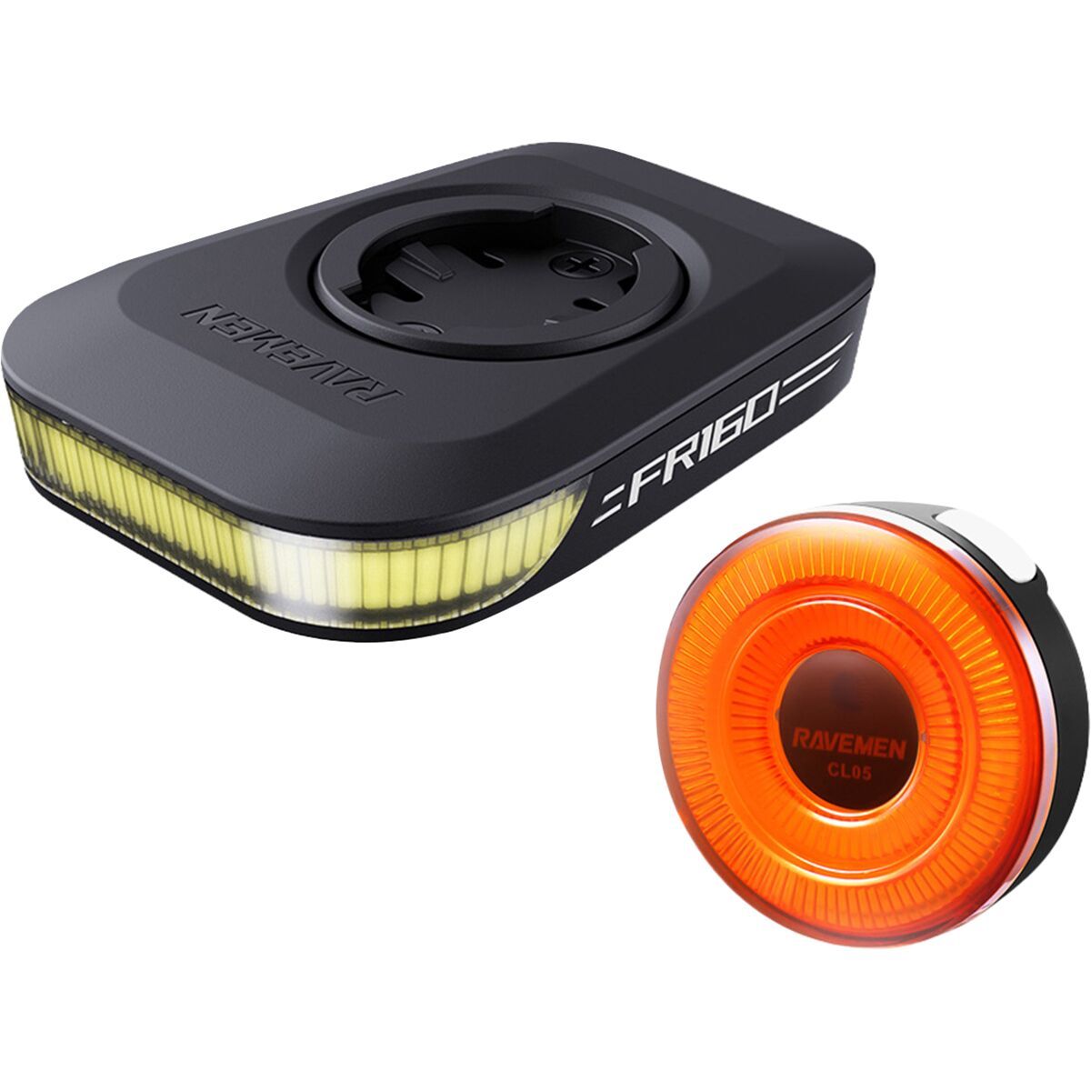 Image of Ravemen LS03 Light Set (FR160+CL05) One Color, One Size