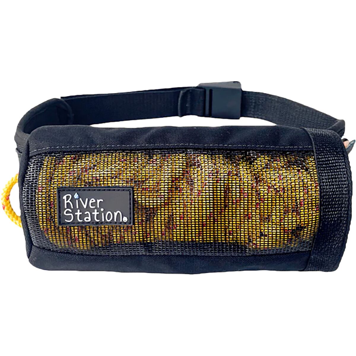 River Station River Station Rapid Pack Throw Bag Black/Yellow, One Size