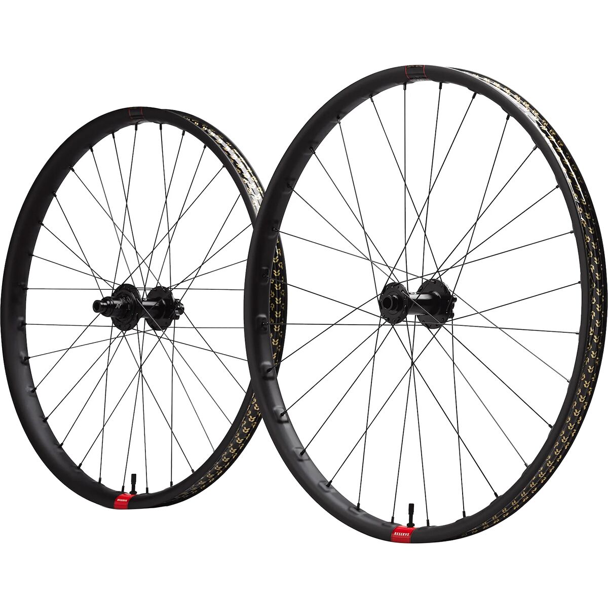 Image of Reserve 30 HD DH Alloy MX DT 350 Boost Wheelset Black, 20x110/12x157, 6 Bolt, XD