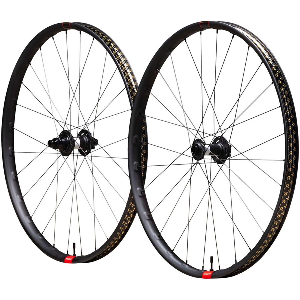 Image of Reserve 30 HD MX DT 350 Carbon Boost Wheelset Black, 15x110/12x148, 6 Bolt, XD