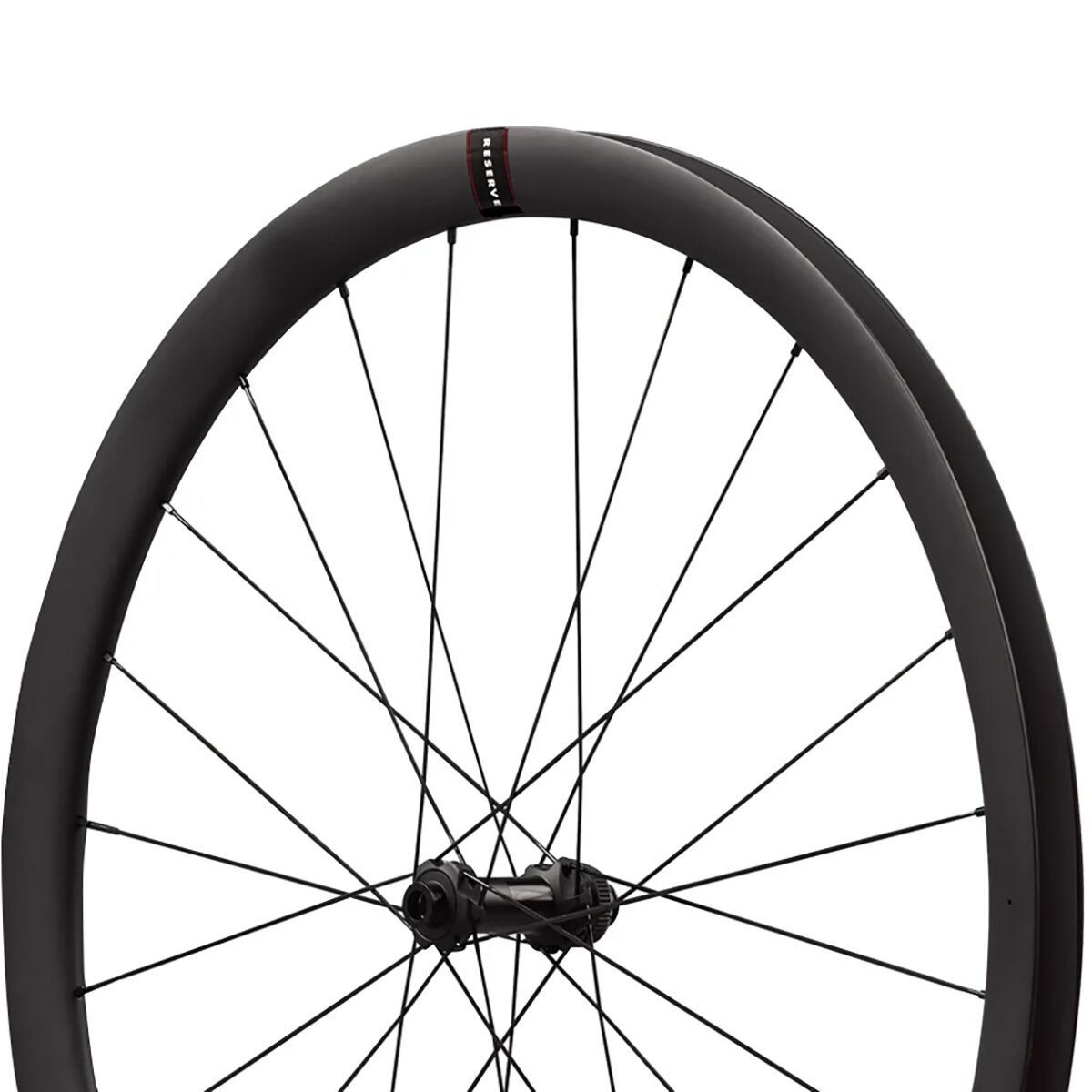 Image of Reserve 36/39 DT 180 Carbon Tubular Wheelset Black, 12x100x12/142, HG, Centerlock