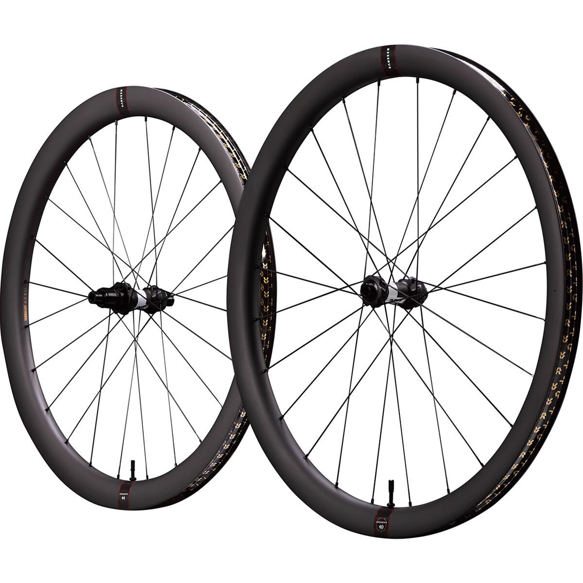 Image of Reserve 40/44 GR DT 180 Carbon Wheelset Black, 12x100x12/142, XDR/HG, Centerlock
